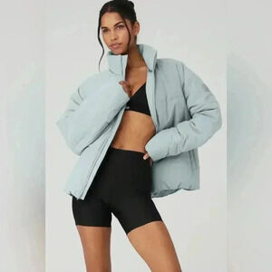 Alo Yoga Stretch Women’s Puffer Jacket, Comic Grey
